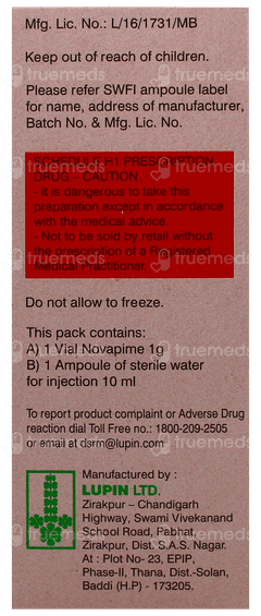 Novapime 1G Injection 1